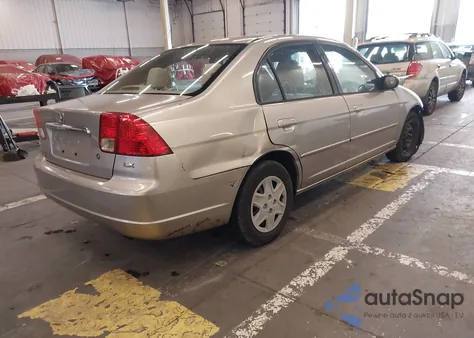 2003 Honda Civic Lx z USA, uszkodzony, nr VIN JHMES16553S003671